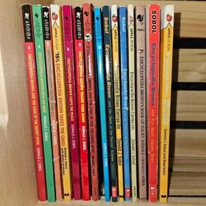 Encyclopedia brown book lot